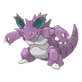 #034 Nidoking Gif/Grond