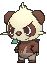 Pancham's Shiny sprite