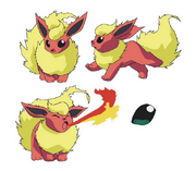 Flareon concept art