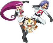 Team Rocket trio XY