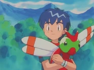 Zachary with his fellow Yanma