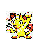 Meowth's Pokémon Gold Version sprite