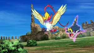 Mega Pidgeot in the anime.