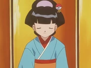 Koume in her Kimono