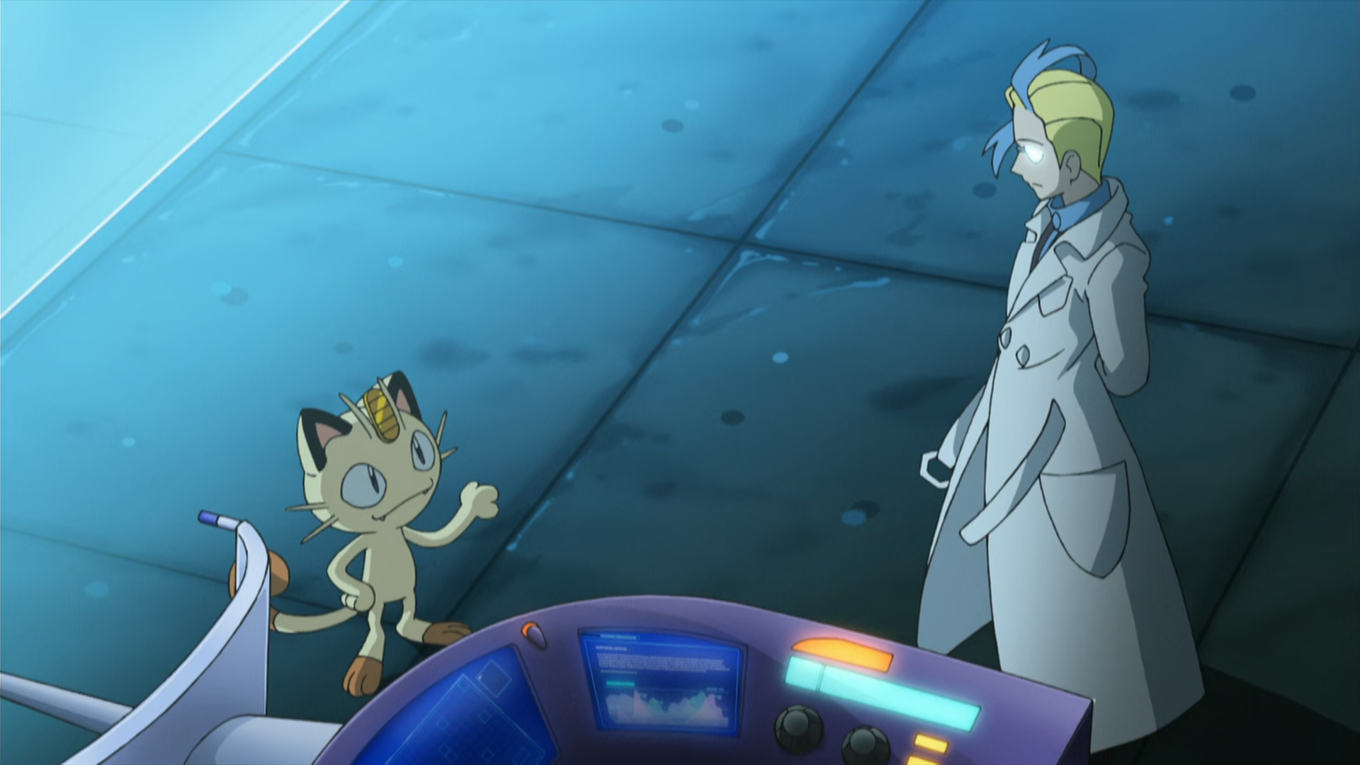 pokemon #pokemontiktok #teamrocket #meowth #unova #colress