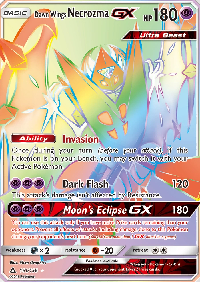 necrozma pokemon card gx Pokemon Single Promotional Card