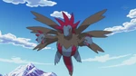 Hydreigon was introduced as a Zweilous. It later evolved into a Hyreigon and wrecked havoc until Iris calmed it down.