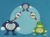 Poliwhirl can evolve using certain items