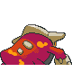 Heatran's back shiny sprite