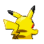 Pikachu's back sprite