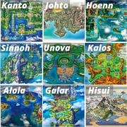 Pokémon Regions