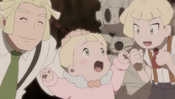 Lillie with Gladion and Mohn