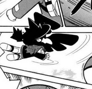 Pursuit being used by Silver's Murkrow.