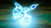 Virgil's Eevee begins to evolve