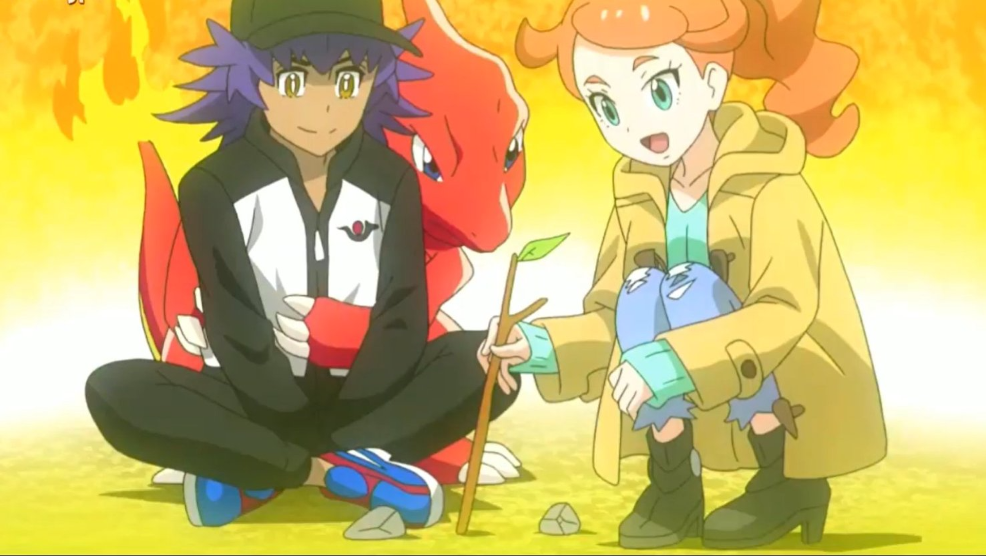 ASH MEETS HOP AND GLORIA!  Pokémon Sword & Shield Anime 