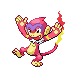 Monferno's Pokémon Platinum Version Shiny sprite