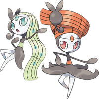 #0648 Meloetta Normal Psychic or Normal Fighting
