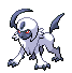 Absol's Black and White/Black 2 and White 2 sprite