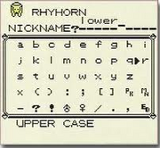 A  being nicknamed in 