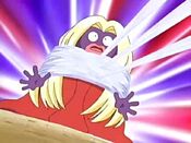 Jynx gets bound by String Shot