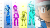 XY title card focusing on Ash Ketchum (with Serena's new design)