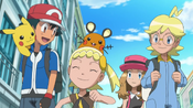 Ash asks Serena what she is going to do