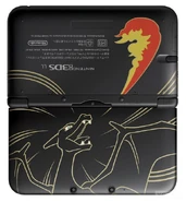 Nintendo 3DS LL Charizard Edition, available in Japan only