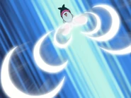 Silver Wind being used by Zoey's Finneon.