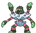 Barbaracle's Shiny sprite