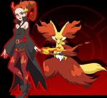 Merilyn and her Delphox