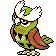 Noctowl's Silver shiny sprite