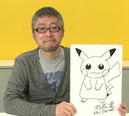 Sugimori in a 2014 promotional video.