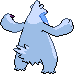 0614Beartic Back V Shiny.gif (77 KB) Beartic's Shiny back sprite