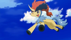 Keldeo in the anime.