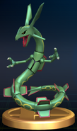 Rayquaza trophy SSBB