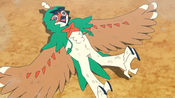 Decidueye has been defeated