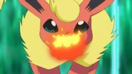 Fire Fang being used by Ursula's Flareon.