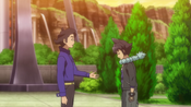 Alain ignores Professor Sycamore