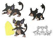 Alolan Rattata concept art