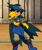 Ash dressed as Sir Aaron in Lucario and the Mystery of Mew