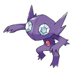 #302 Sableye Duister Geest