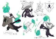 Alolan Marowak concept art