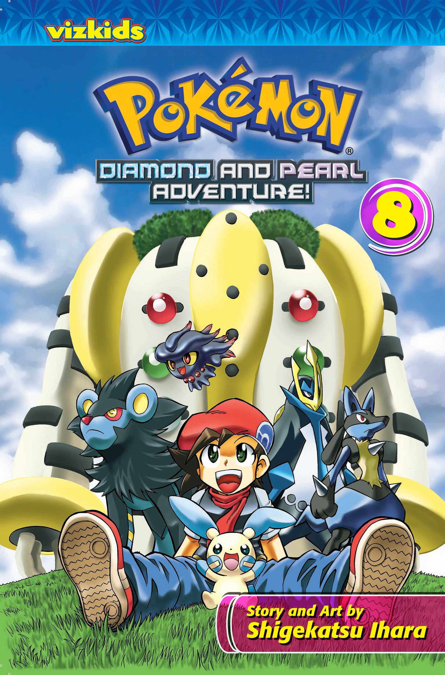 Pokemon Adventures: Diamond and Pearl/Platinum Manga Volume 8