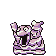Grimer's Pocket Monsters Green sprite