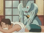Dr. Anna had a Machoke, who massauged patients.