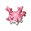 Corsola's Ruby and Sapphire sprite