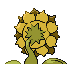 Sunflora's back shiny sprite