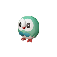 Rowlet PLA icon shiny