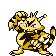 Electabuzz's Pokémon Red Version and Pokémon Blue Version sprite