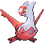 Latias's Ruby and Sapphire sprite